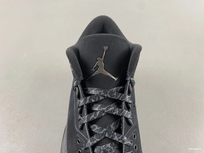Reps TBkick Jordan 3 CT8532-001 Air Cat Black 0711